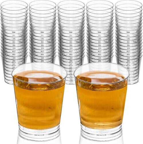 Plastic Shot Glasses (1oz) - 40-Pack