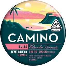 Camino Watermelon Lemonade Gummies 5mg THC