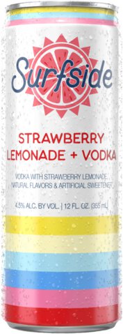 Surfside Strawberry Lemonade & Vodka