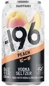 Suntory 196 Peach Vodka Selzter Rtd