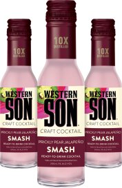 Western Son Texas Ready To Drink Craft Cocktails Prickly Pear Jalapeno Smash