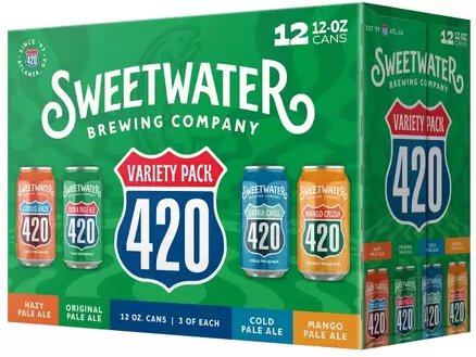 Sweetwater 420 Variety Pack 12 Pack Cans
