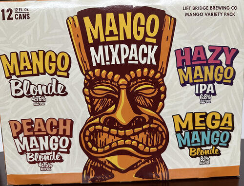 LIFT BRIDGE MANGO VARIETY 12CAN