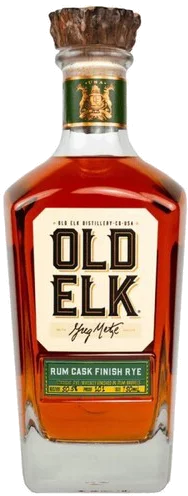 Old Elk Straight Rye Whiskey Rum Cask Finish Small Batch