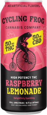 Cycling Frog THC 50mg Raspberry Lemonade