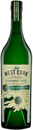 West Cork Single Malt Irish Whiskey Glengarriff Series Peat Charred Finished