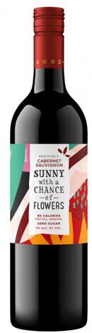 Sunny With A Chance Of Flowers Zero Sugar Cabernet Sauvignon