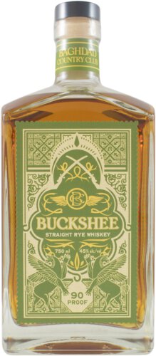 Buckshee Rye Whiskey 90 Proof