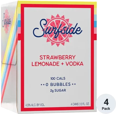 Surfside Lemonade Strawberry Vodka