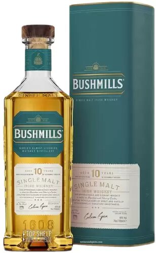 Bushmills 10 Years Old Single Malt Irish Whisky
