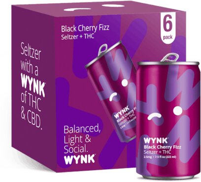 Wynk Black Cherry Fizz 5mg Thc