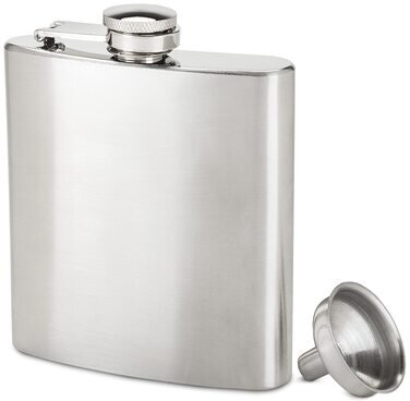 True Stainless Steel Flask 6OZ