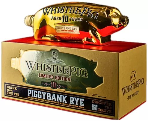 Whistlepig Piggybank 10yr Rye