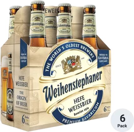 Weihenstephaner Hefe Weissbier 6pk-12beeroz Btls