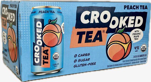 CROOKED PEACH TEA 8CN