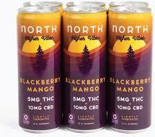 North Higher Vibes Blackberry Mango THC