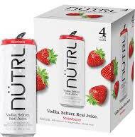 Nutrl Strawberry Vodka Seltzer
