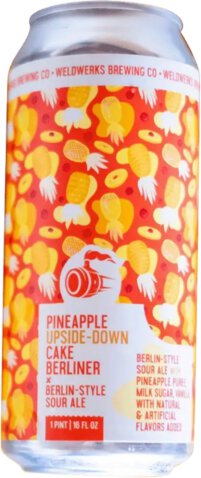 Weldwerks Pineapple Upside-Down Cake Berliner