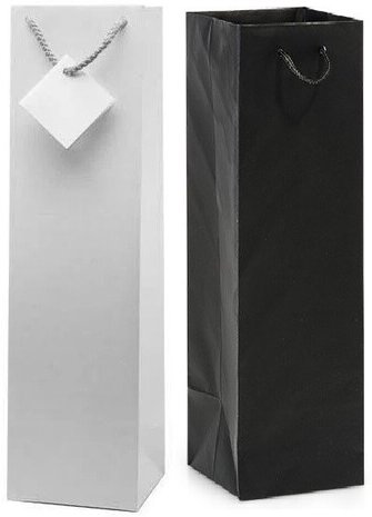 Wine Gallery Black/Silver 2 Bottle Bag