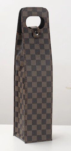 Wine Gallery Leather 1 Bottle Bag