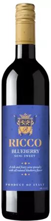 Ricco Blueberry Semi Sweet Red Wine