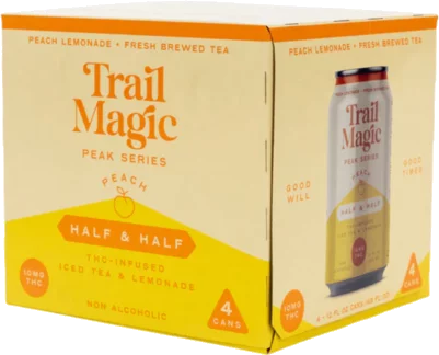 Trail Magic Half & Half Peach 10mg THC