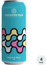 CROOKED RUM HEART & SOUL 4/16OZ CN