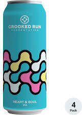 CROOKED RUM HEART & SOUL 4/16OZ CN