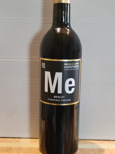 Substance Merlot Me Stoneridge Vineyard Washington