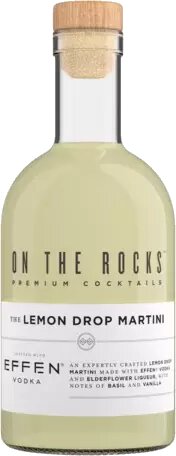 On The Rocks EFFEN Lemon Drop Martini Cocktail