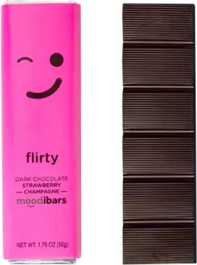 Moodibars Flirty Dark Choc Strawbry Champag