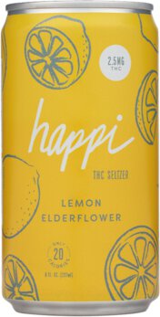 HAPPI LEMON ELDER 2.5MG 4PK
