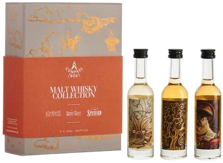 Compass Box Malt Whisky Collection - 3x50ml