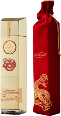 Gold Bar Whiskey Lunar New Year 2025 Edition