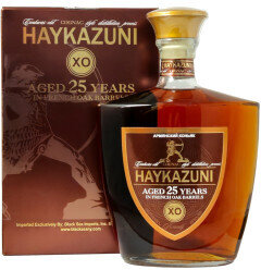 Haykazuni Armenian Brandy Xo 25yr