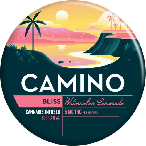 Camino Bliss Watermelon Lemonade Thc Gummies 100mg