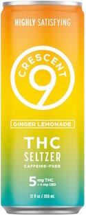 CRESCENT 9 THC/5MG GINGER 4PK