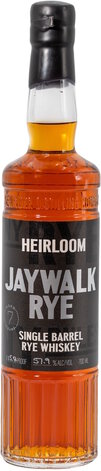 New York Distilling Jaywalk Heirloom Rye Whiskey Single Barrel Cask Strength 58 Proof