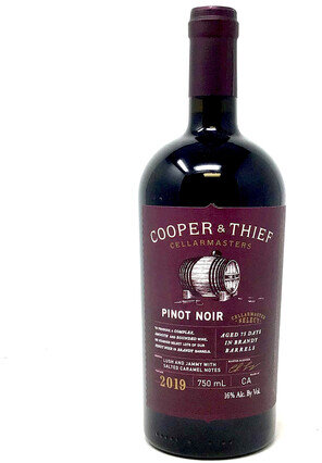 Cooper & Thief Brandy Barrel Aged Pinot Noir 2021