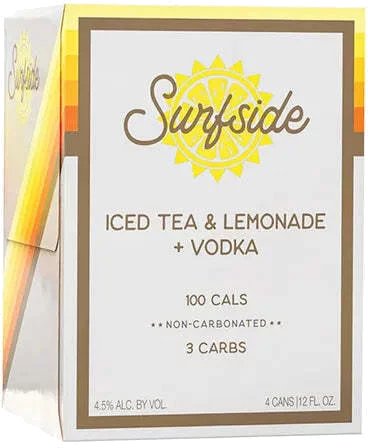 Surfside Iced Tea & Lemonade Vodka (4-Pack) Cans
