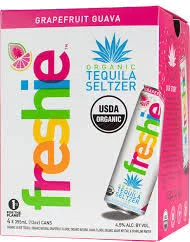 Freshie Organic Grapefruit Guava Tequila Seltzer