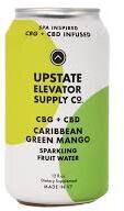Upstate Elevator Green Mango Seltzer 3mg Thc