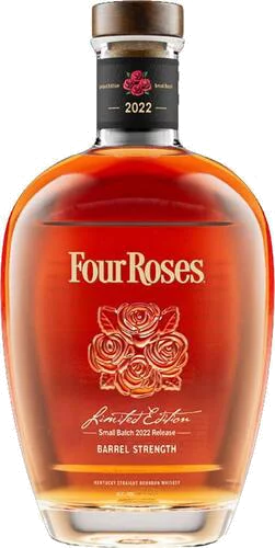Four Roses Limited Edition Small Batch Barrel Strength Bourbon Whiskey 2022