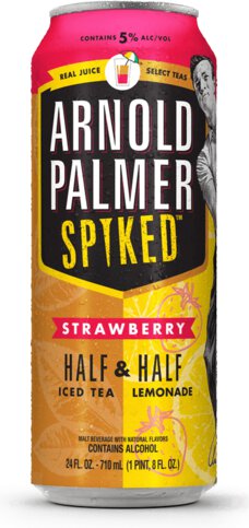 Arnold Palmer Spiked Strawberry Half Tea & Half