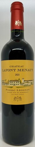 Chateau Lafont Menaut - Bordeaux Pessac Leognan