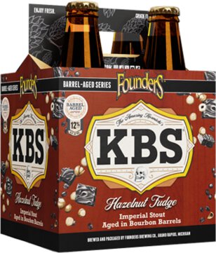 Founders KBS Hazelnut Fudge Barrel Aged Stout