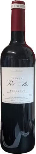 Chateau Bel Air Bordeaux Rouge (Wood Case)