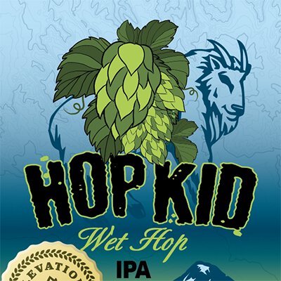 Elevation Hop Kid Wet Hop Hazy Ipa