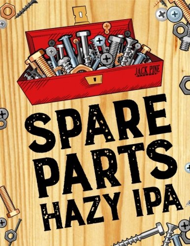 Jack Pine Spare Hazy Ipa