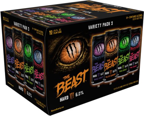 THE BEAST VARIETY PACK #2 12/12 CAN